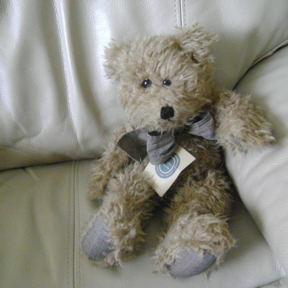 BOYDS TEDDY BEAR TAN ORIGINAL TAG SMITH WITTER JB SERIES